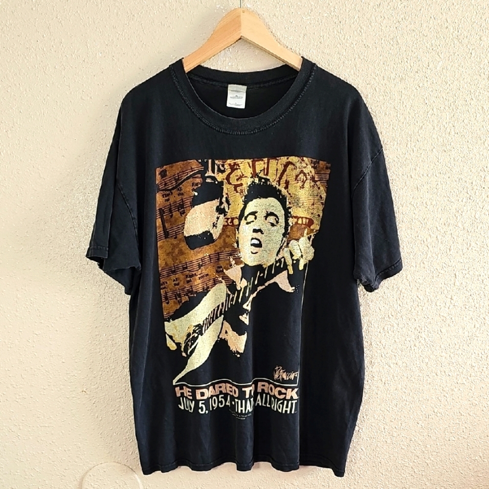 Gildan Elvis Presley 50th Aniversary T-Shitt.